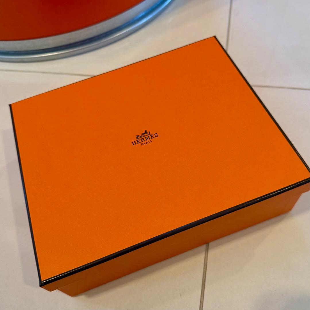 【新品未使用】エルメス ミニ エブリンtpm ノアール シルバー K刻印