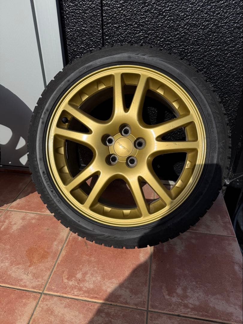 GDBインプレッサ　WRX純正ホイール
