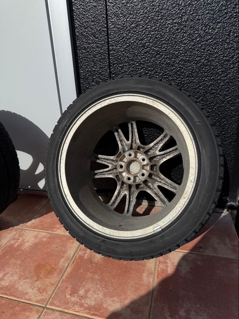 GDBインプレッサ　WRX純正ホイール