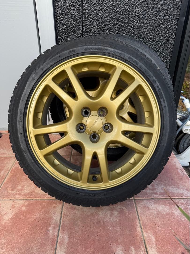 GDBインプレッサ　WRX純正ホイール