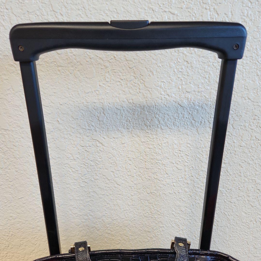 専用出品✩.*˚スワニー キャリーバッグ　キャリーカート クロコ型押し