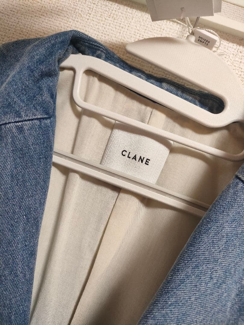 r*u様 ※即完売品【CLANE】 花柄刺繍 デニムブレザー