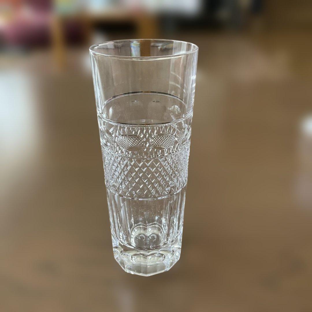あぶさん！稀少　カンブリア・クリスタル　ダイヤモンドカットハイボールグラス