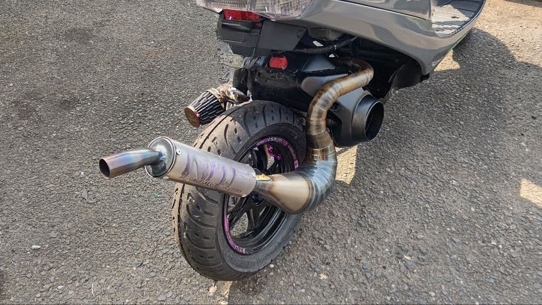 スーパーDio AE27/AF28 アップタイプ　チャンバー　縦型エンジン