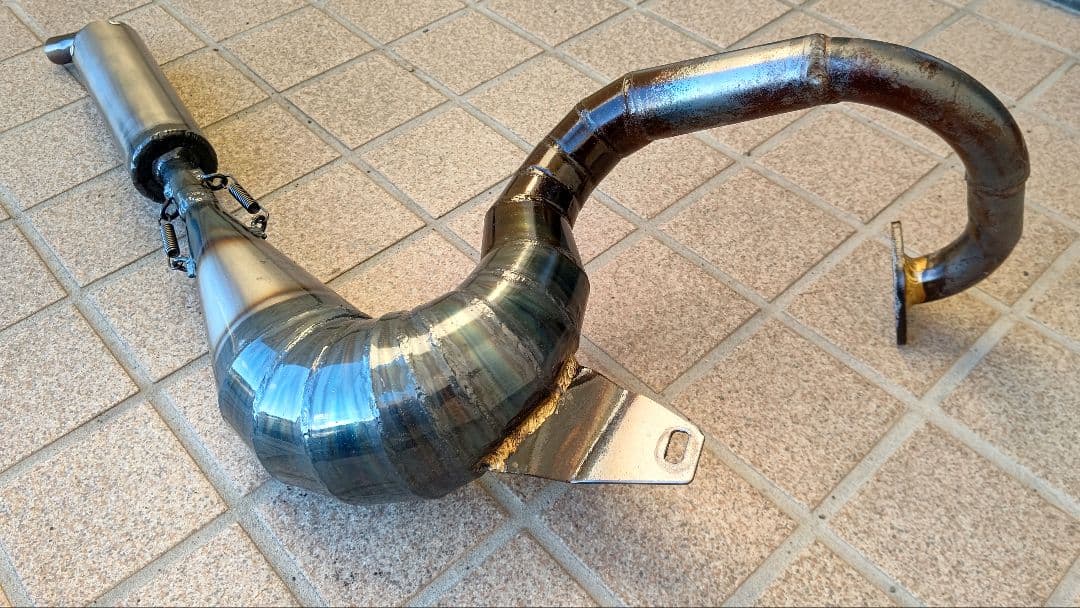 スーパーDio AE27/AF28 アップタイプ　チャンバー　縦型エンジン