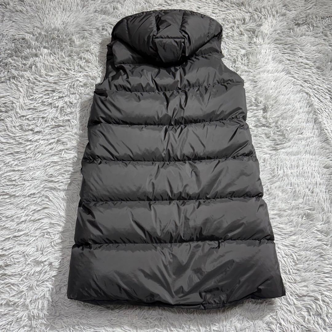 極美品✨セオリー 2way リバーシブルロングダウンベスト '19年 ブラック
