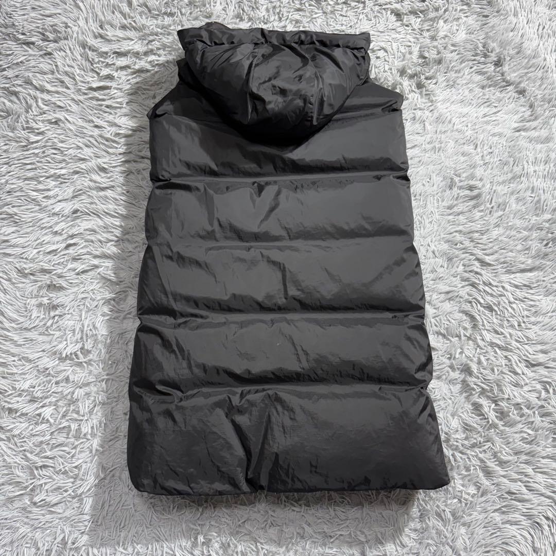 極美品✨セオリー 2way リバーシブルロングダウンベスト '19年 ブラック