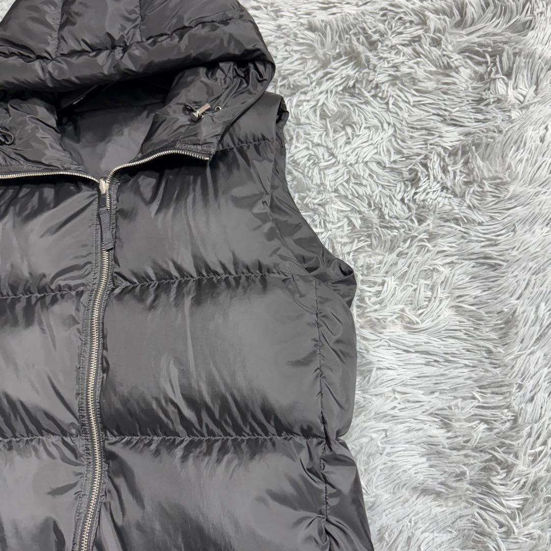 極美品✨セオリー 2way リバーシブルロングダウンベスト '19年 ブラック