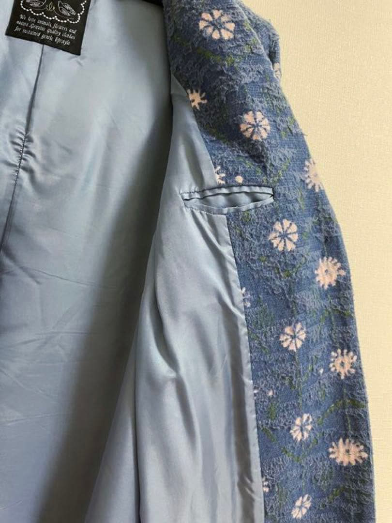 ハウピア　フラワージャガード　コート