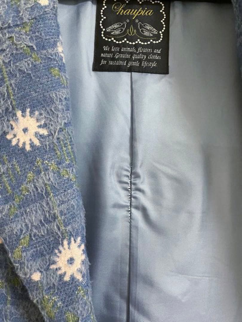 ハウピア　フラワージャガード　コート