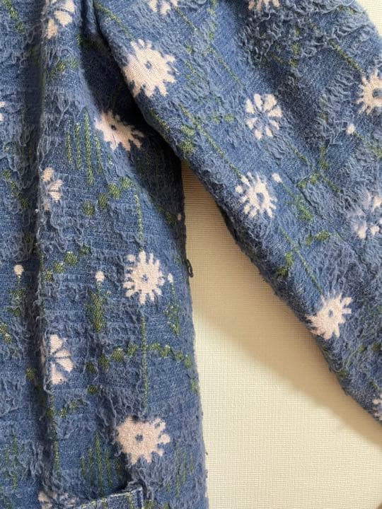 ハウピア　フラワージャガード　コート