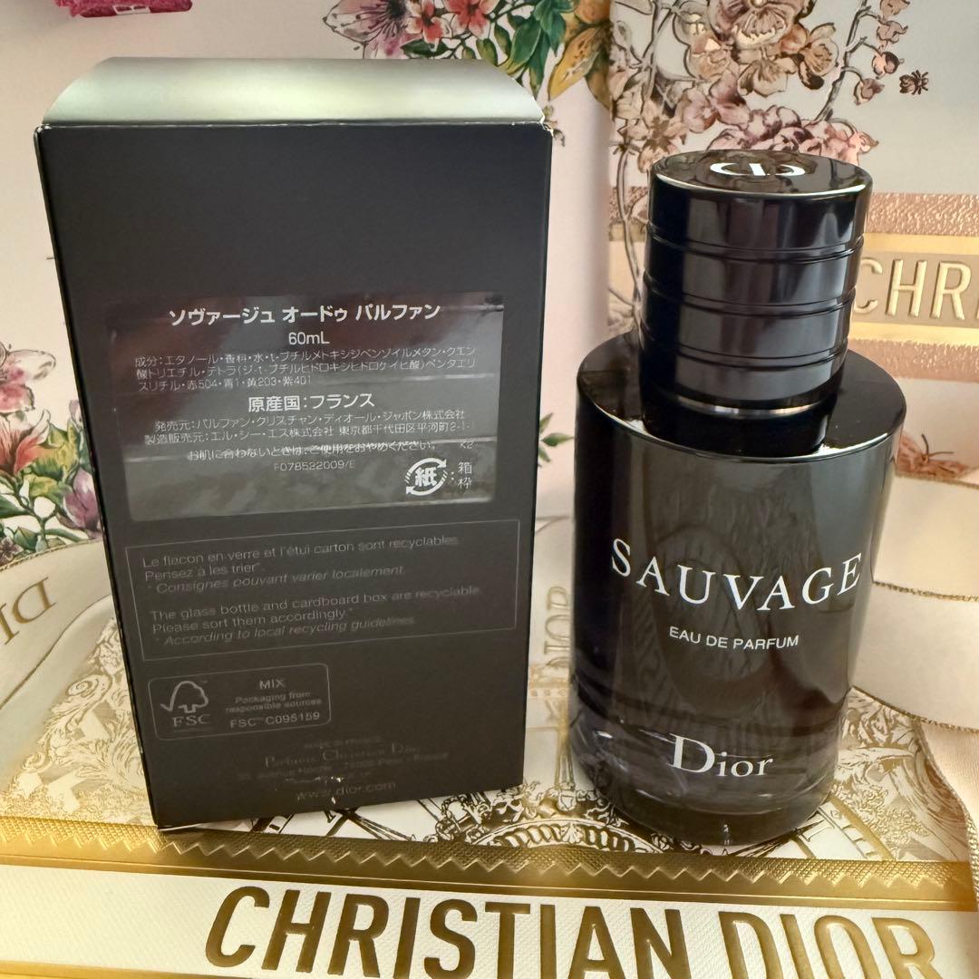 新品 未使用 Dior SAUVAGE Eau de Parfum 60mL