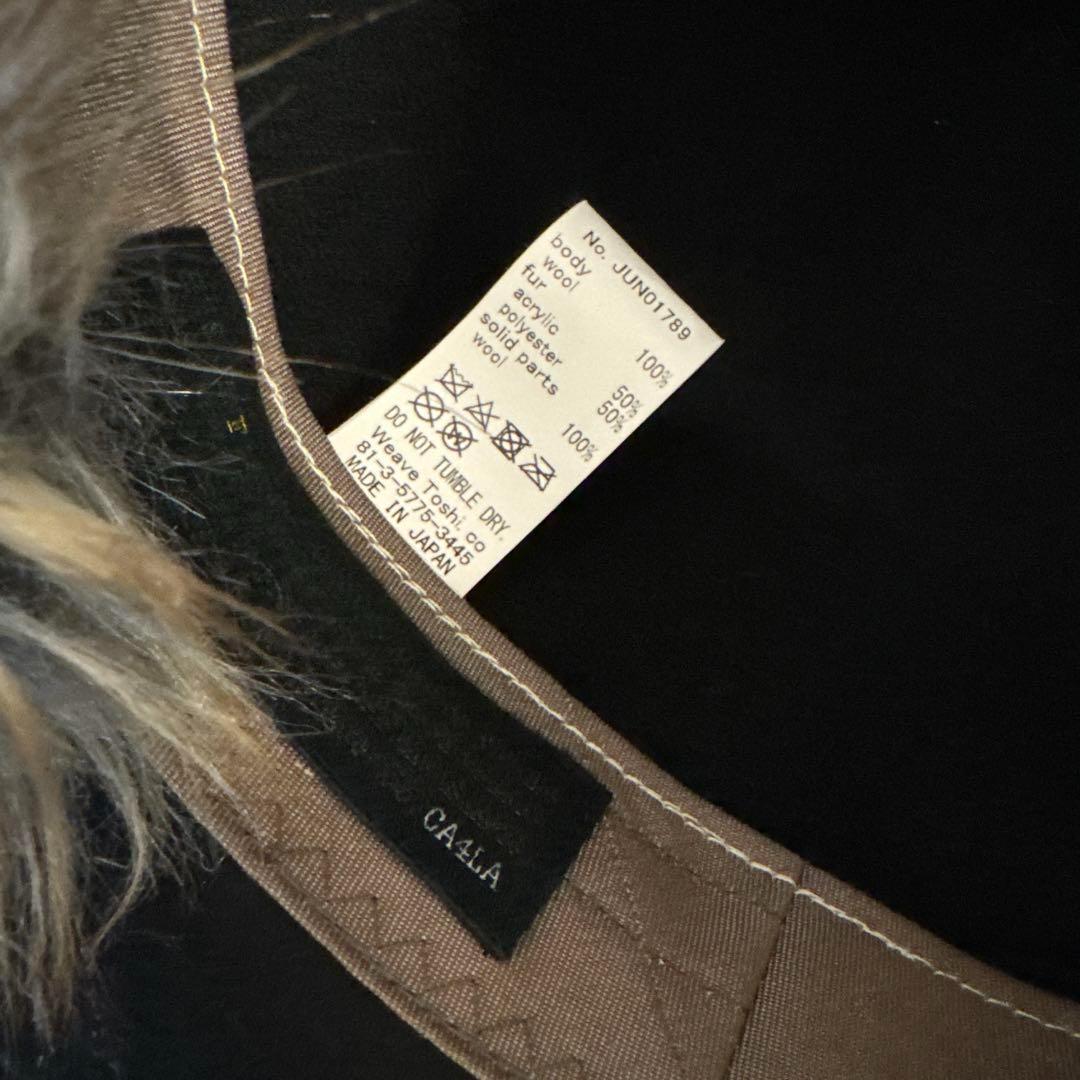 希少CA4LA カシラ フライトハット 2way ユニセックス ハット フェルト