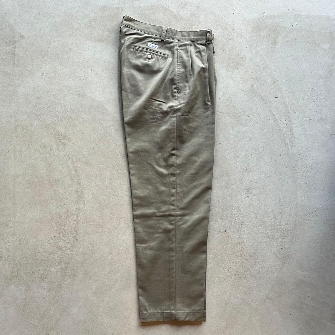 90s Polo Ralph Lauren ANDREW W32L30 カーキ