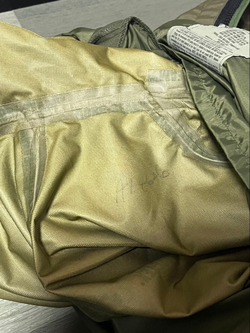 実物　ecwcs gen1 womdland camo