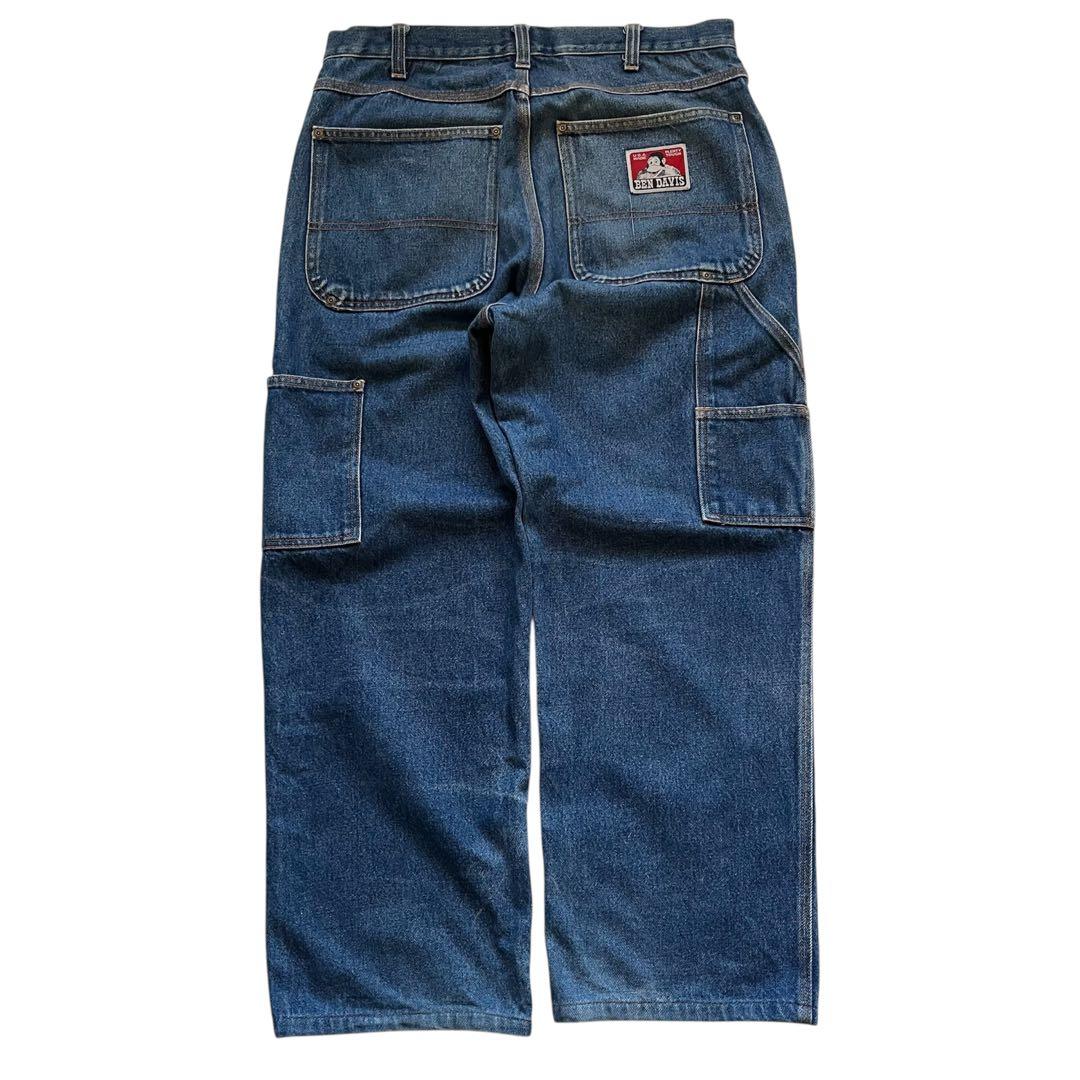 90s BEN DAVIS デニムペインターパンツ usa製