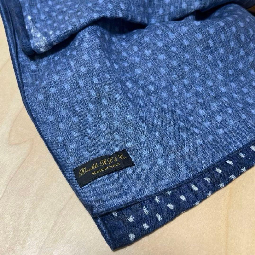 RRL ダブルアールエル　ストール　リネン　イタリア製　ラルフローレン