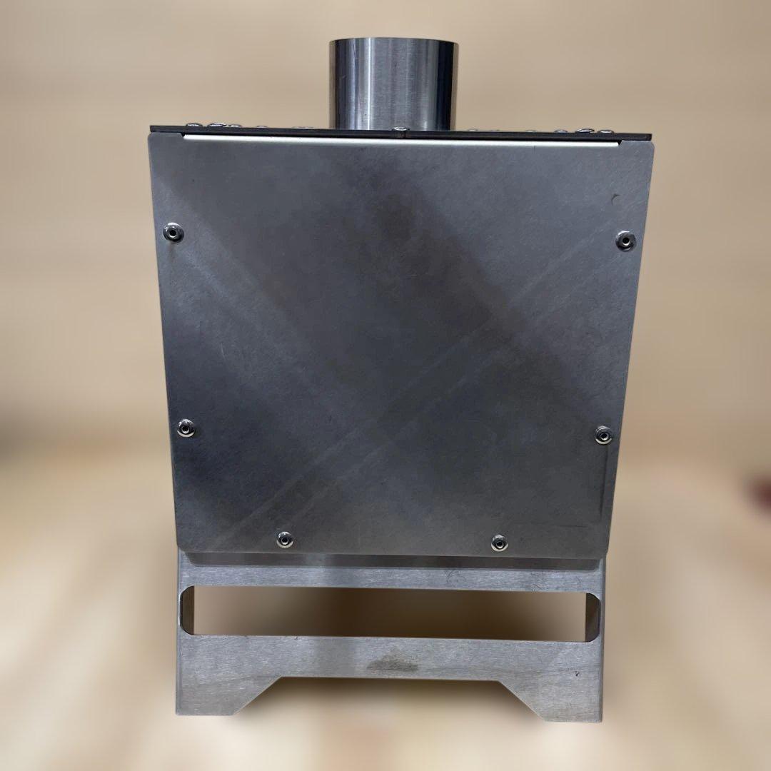 薪ストーブ　テント用　卓上　コンパクト　ステンレス　キャンプ　アウトドア