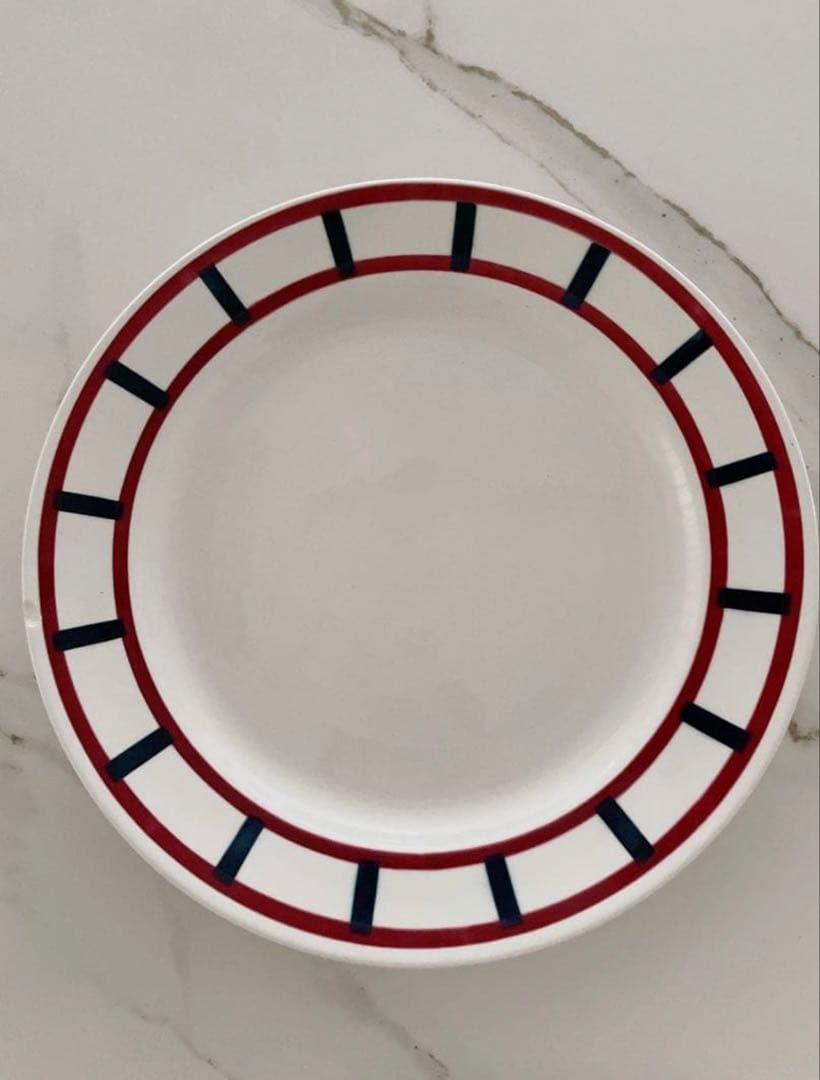 ちょき BADONVILLER バドンヴィレー プレート大(バスク柄)