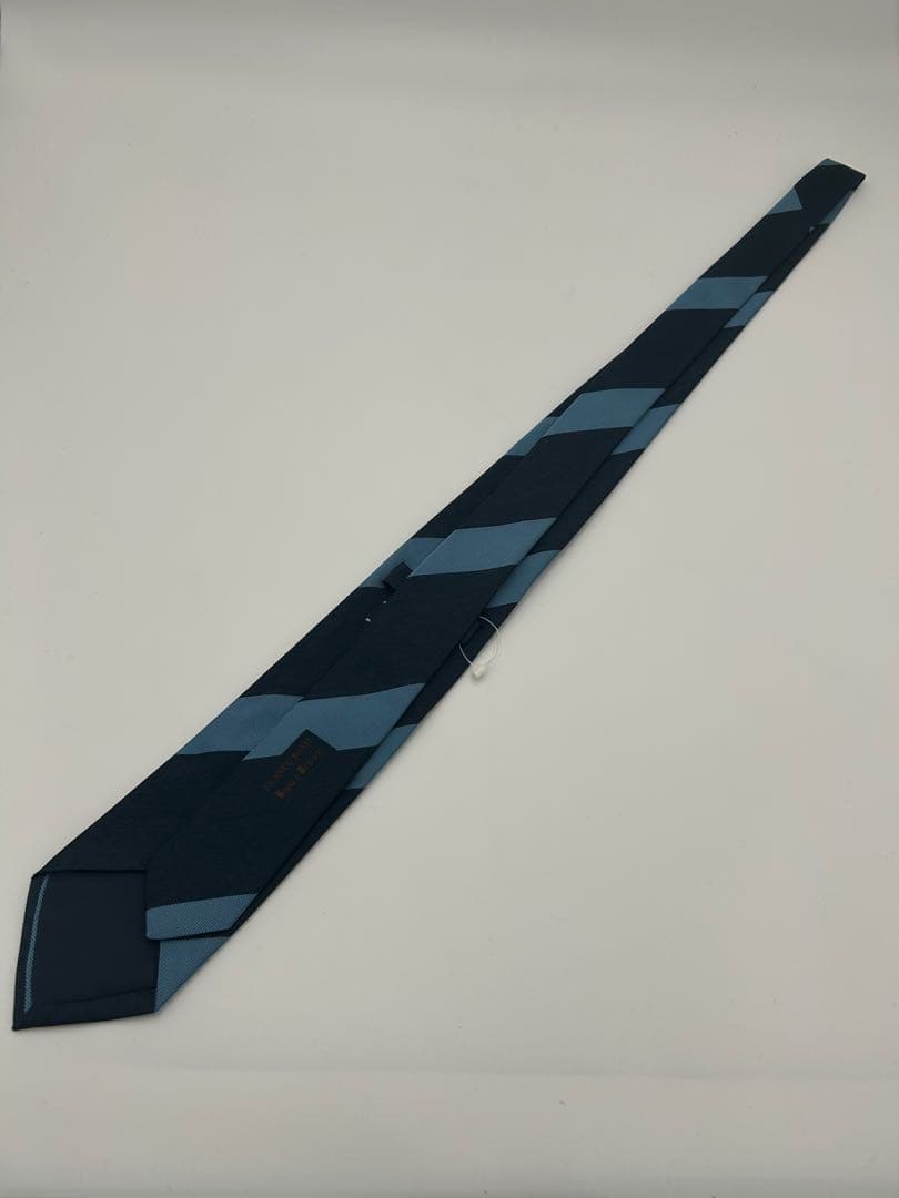 新品未使用　FRANCO BASSI ネクタイ　フランコバッシ　ネイビーブルー