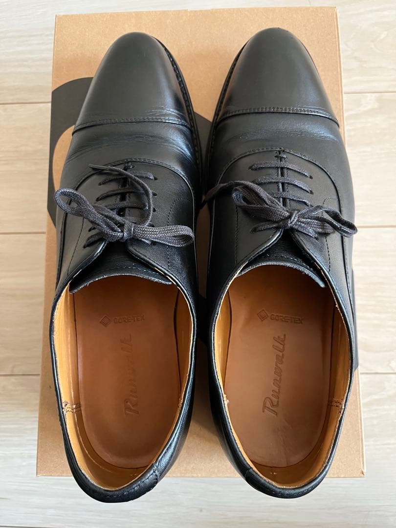 【美品】asicsランウォーク GORE-TEX 26cm2E ストレートチップ