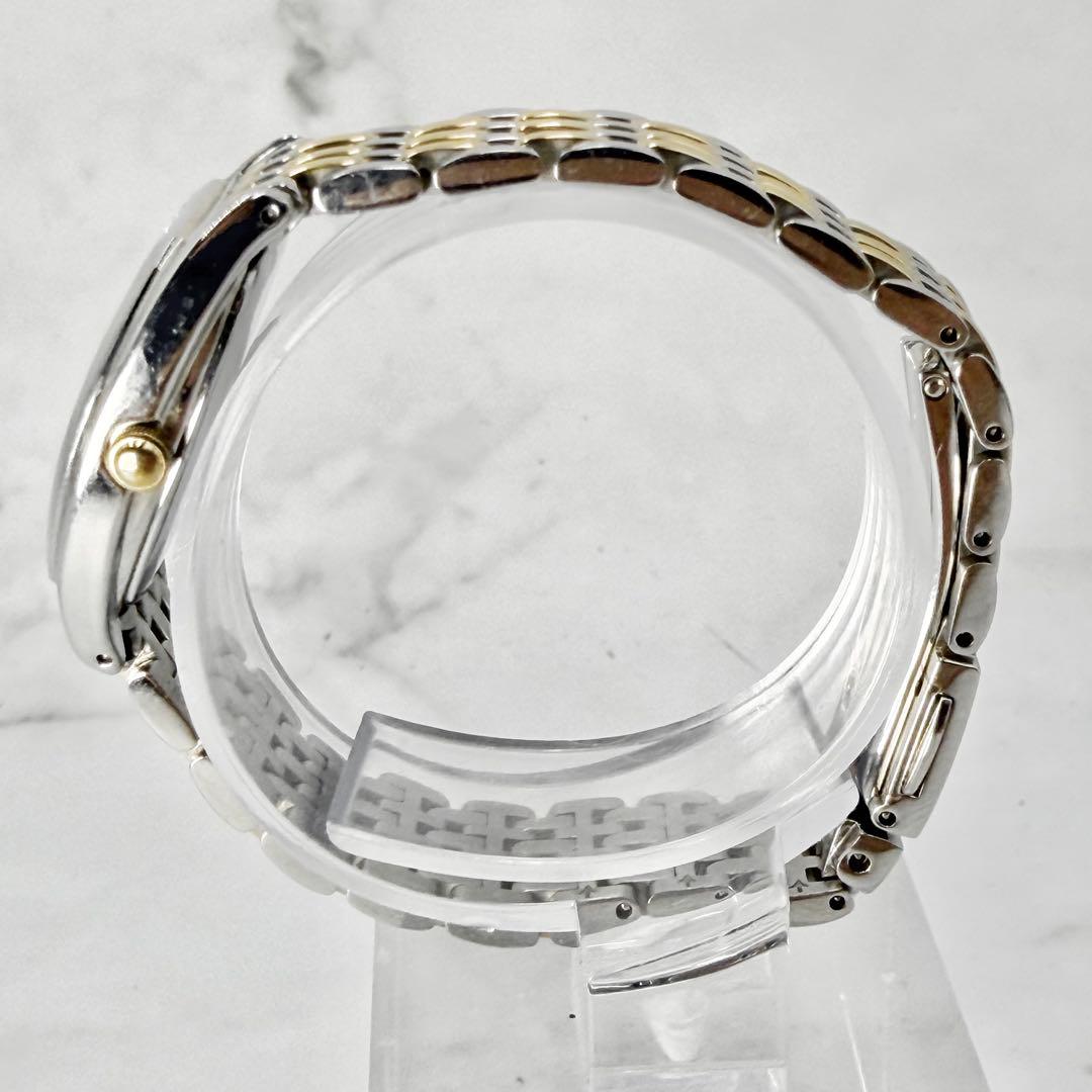 【美品 稼働】 セイコー エクセリーヌ 10Pダイヤ ソーラー レディース