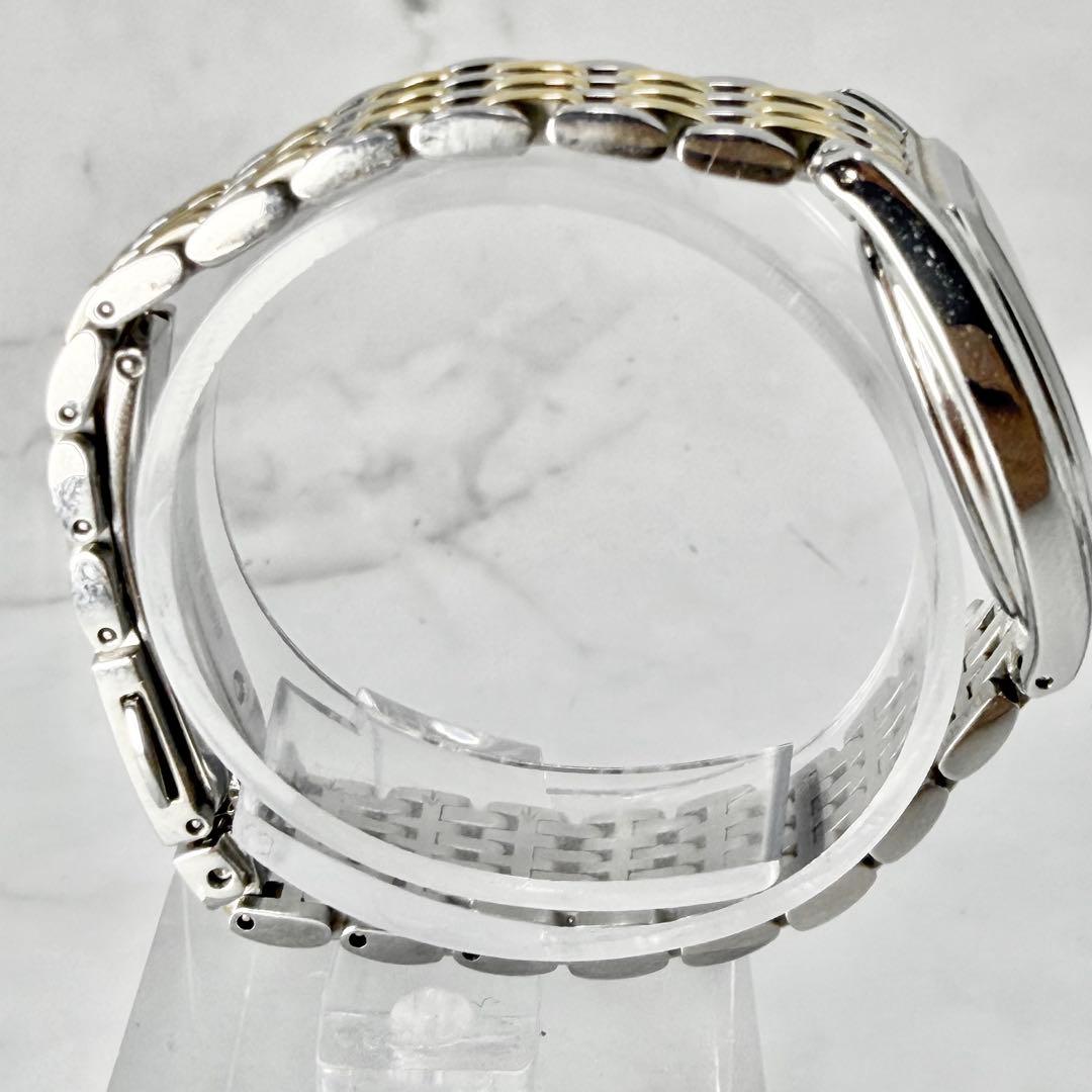 【美品 稼働】 セイコー エクセリーヌ 10Pダイヤ ソーラー レディース