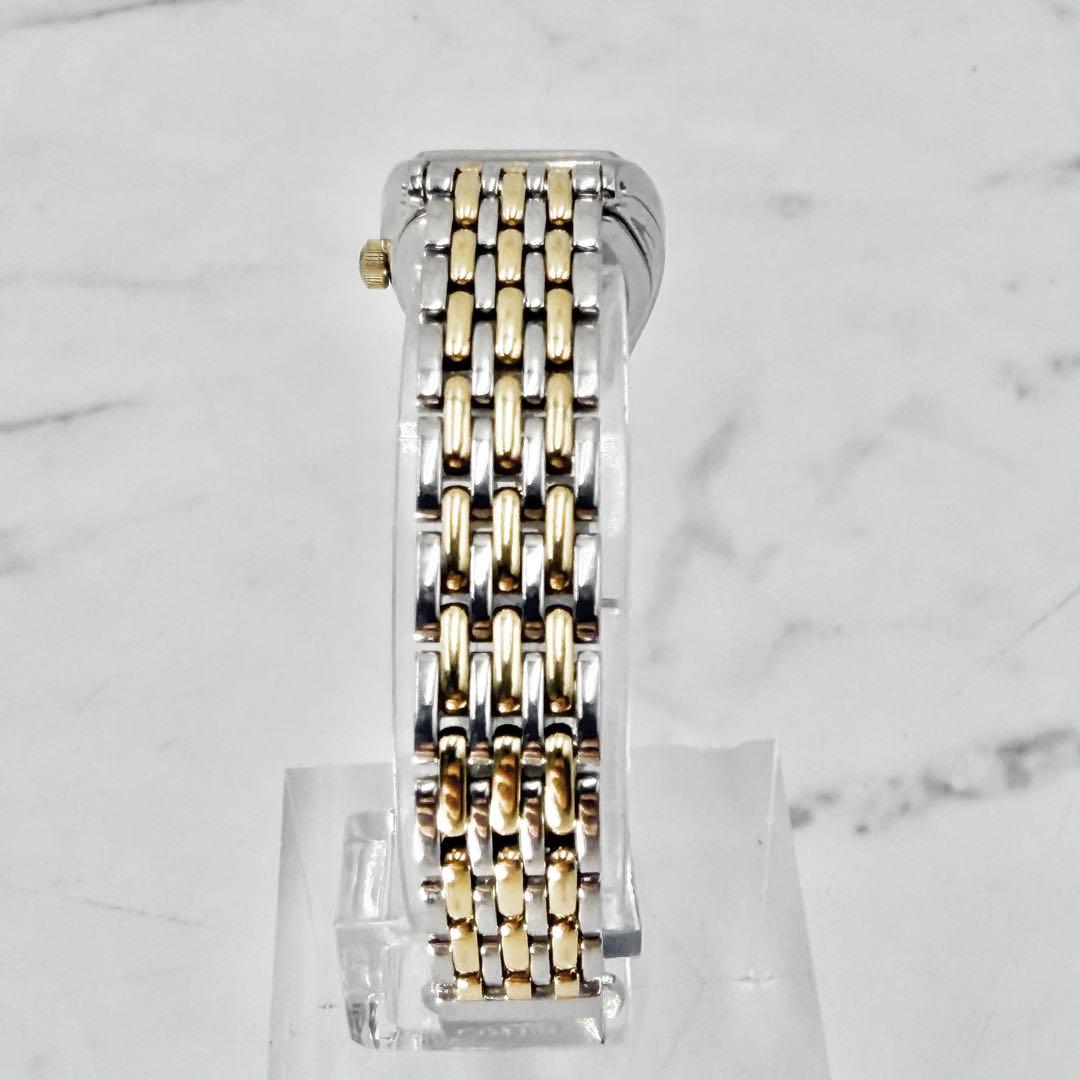 【美品 稼働】 セイコー エクセリーヌ 10Pダイヤ ソーラー レディース