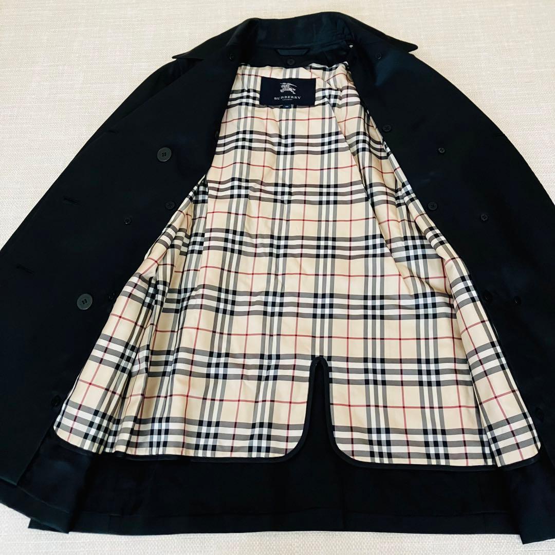 【美品】バーバリーロンドン トレンチコート ベルト ライナー ノバチェック 38