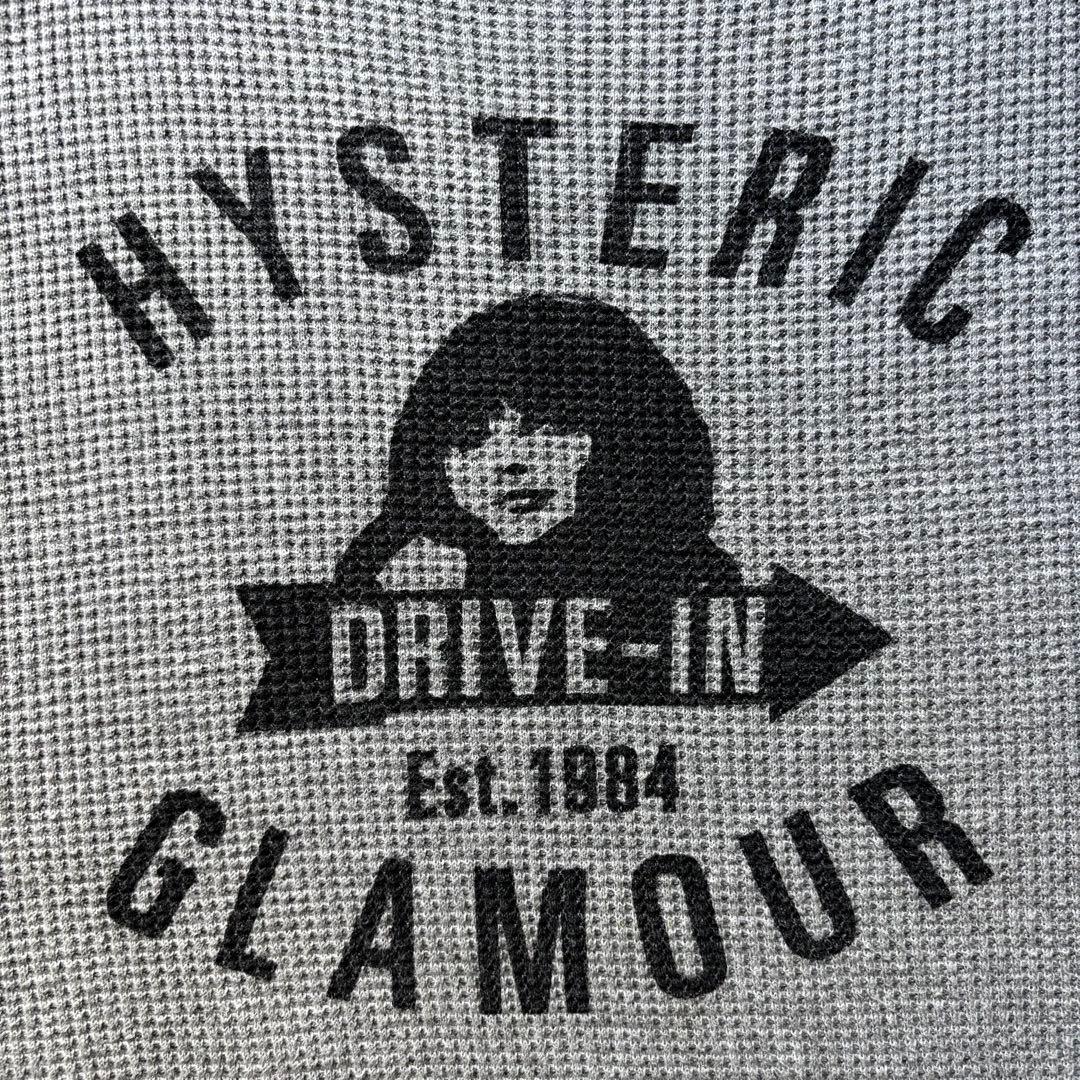 【日本製】 ヒステリックグラマー サーマルカットソー 長袖 フリーサイズ