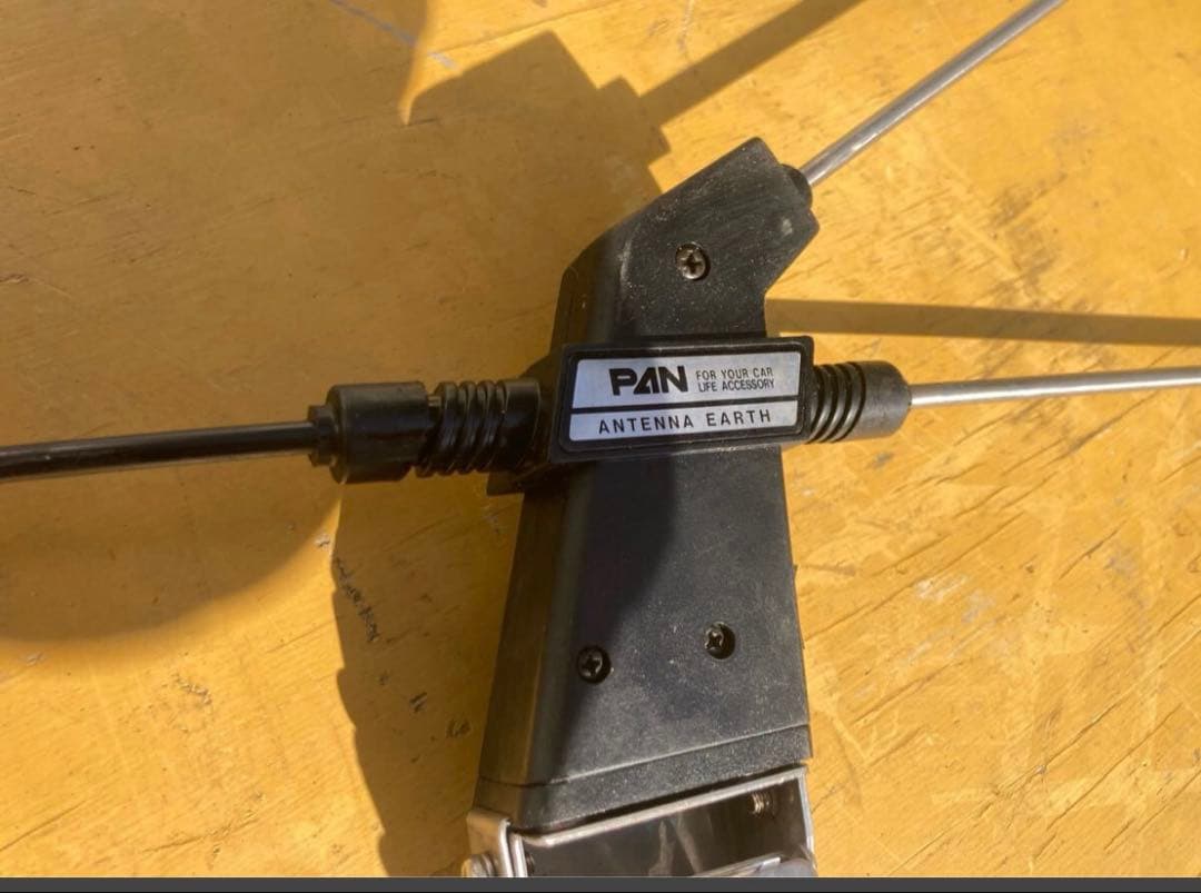 ダイバーシティアンテナ 割り箸アンテナ TVアンテナ ダミーアンテナ 当時物