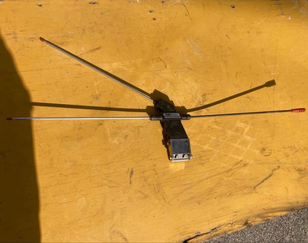 ダイバーシティアンテナ 割り箸アンテナ TVアンテナ ダミーアンテナ 当時物