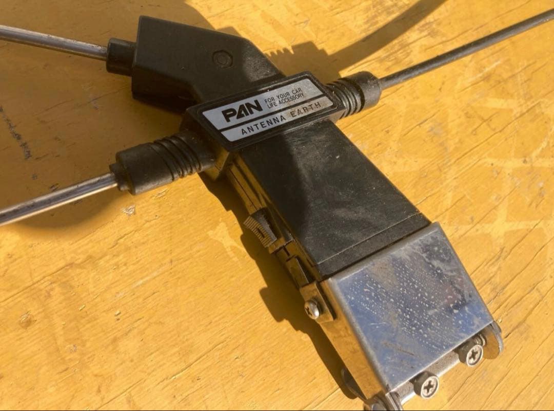 ダイバーシティアンテナ 割り箸アンテナ TVアンテナ ダミーアンテナ 当時物