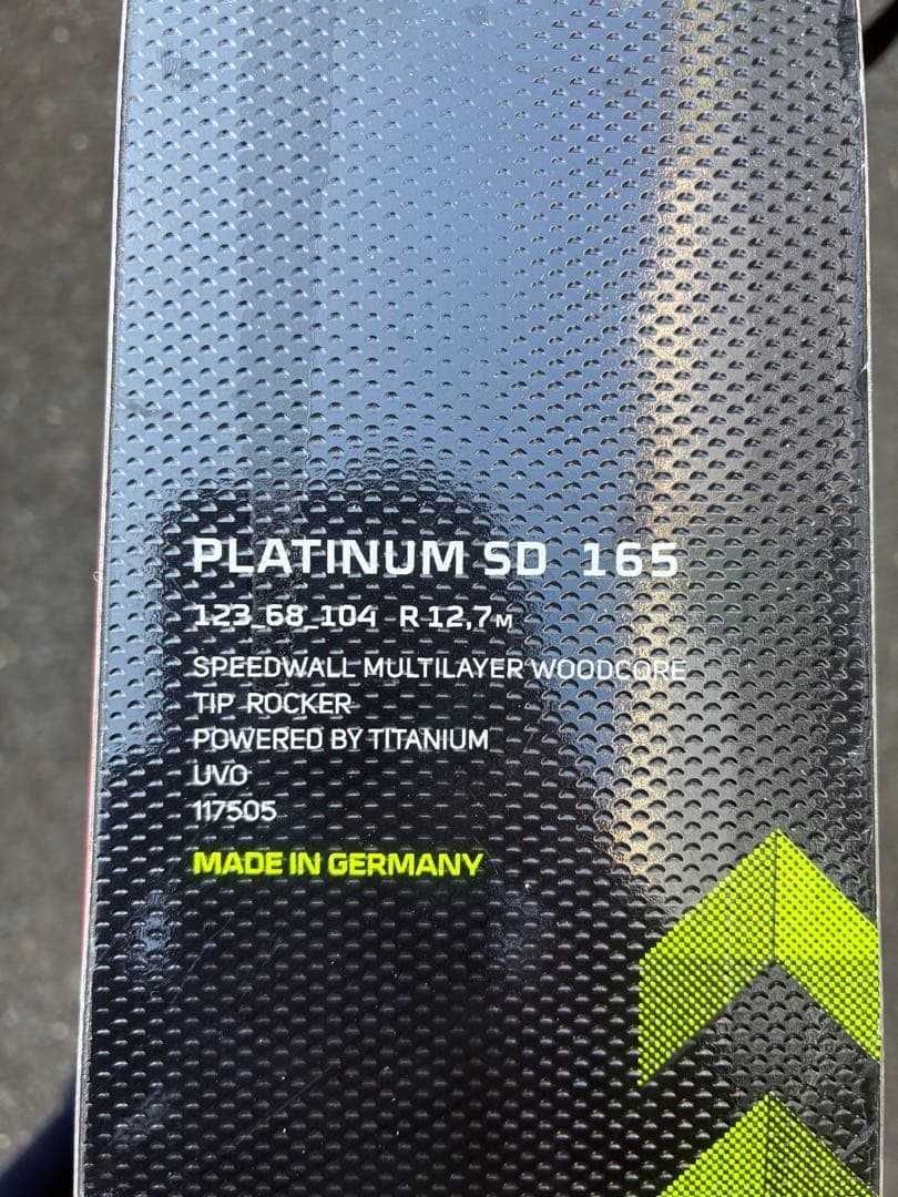Völkl PLATINUM SD 165cm スキー板