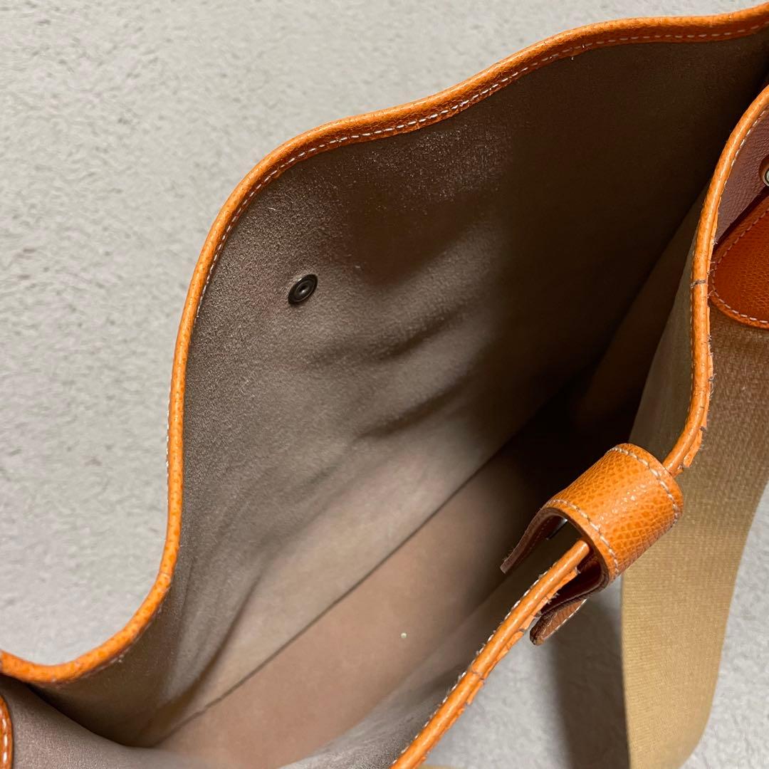 TONI BARADANI ショルダーバッグ　オールレザー　H イタリア製