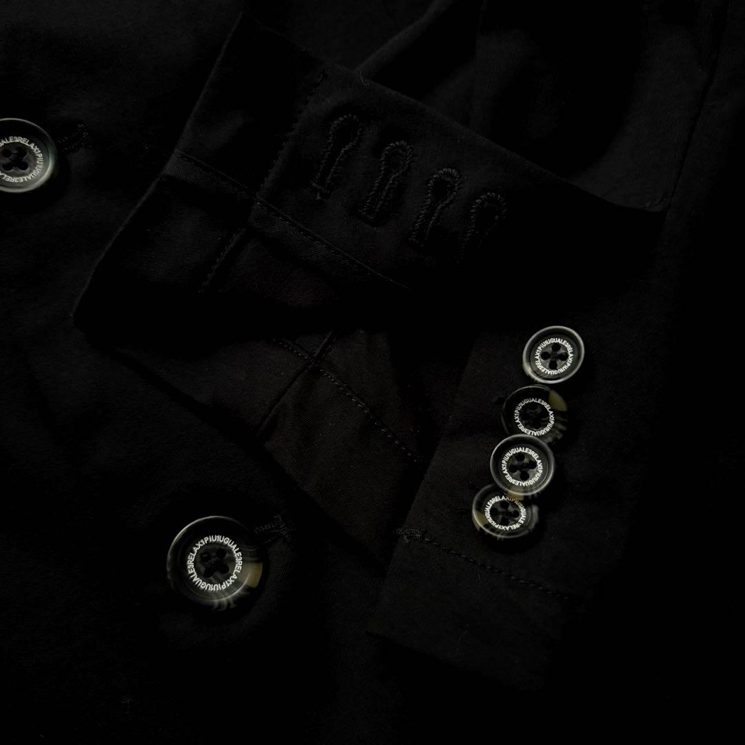 ★希少★ 1PIU1UGUALE3 セットアップ シルケット サイドライン L