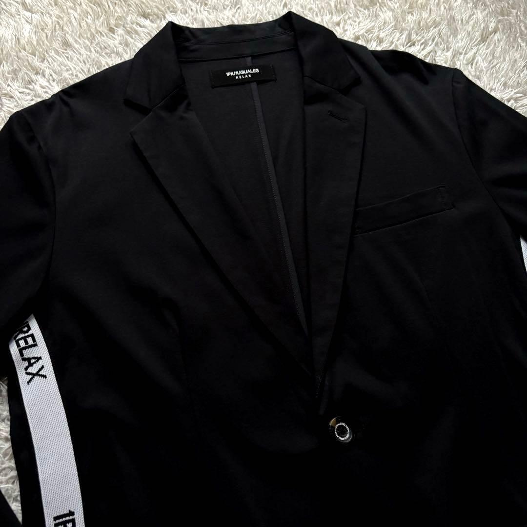 ★希少★ 1PIU1UGUALE3 セットアップ シルケット サイドライン L