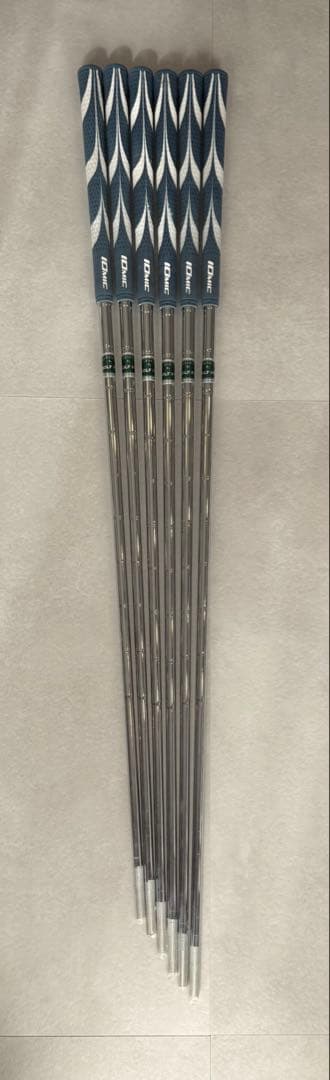 IOMIC ゴルフグリップ ダイナミックゴールド120 シャフト6本セット