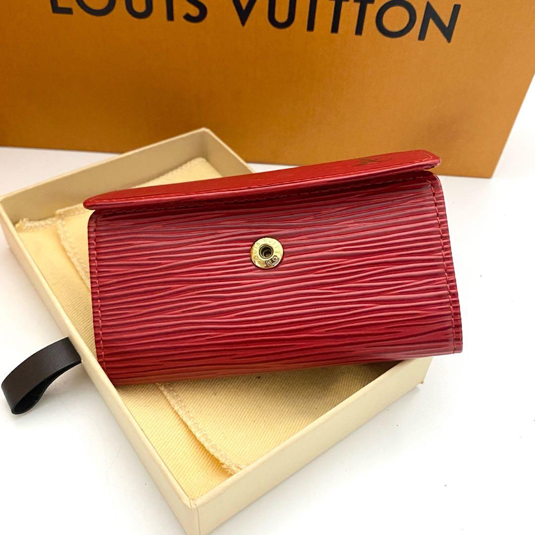 未使用保管品　ルイヴィトン　エピ　キーケース　ミュルティクレ6
