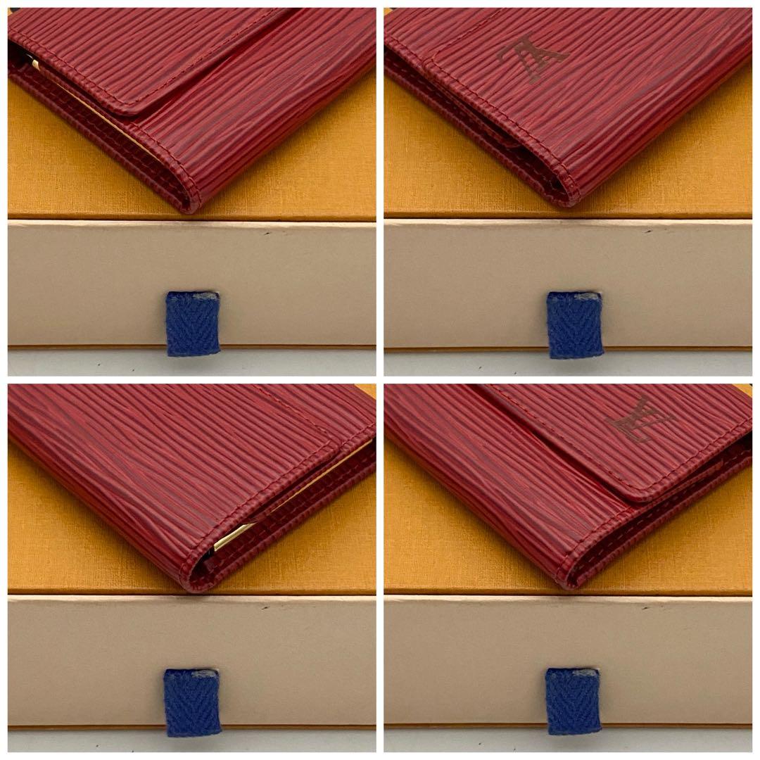 未使用保管品　ルイヴィトン　エピ　キーケース　ミュルティクレ6