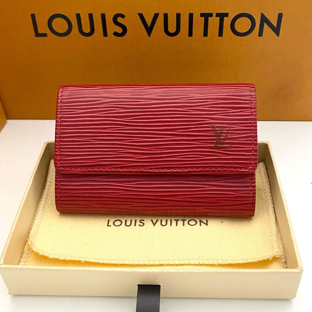 未使用保管品　ルイヴィトン　エピ　キーケース　ミュルティクレ6