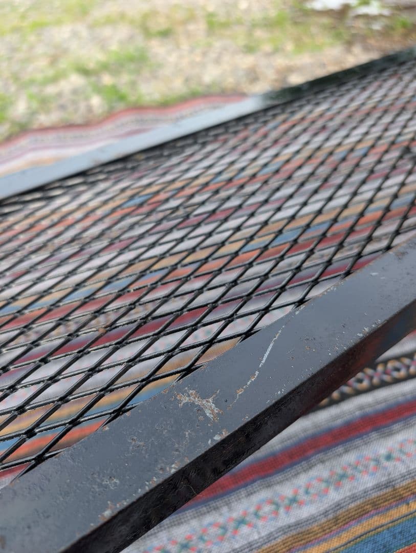 キャンプマニアプロダクツ アイアングリルスタンド2セット