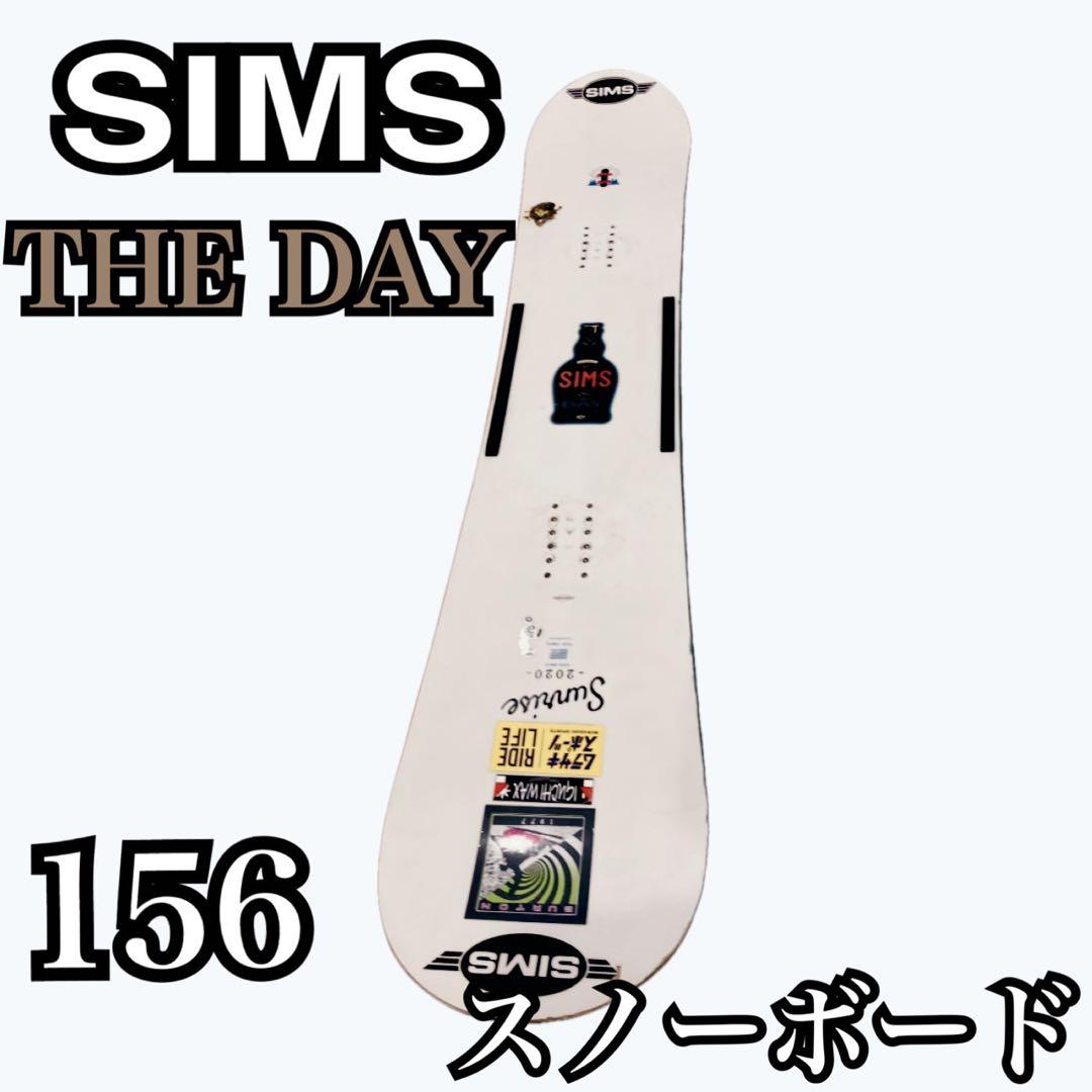 【送料無料】SIMS THE DAY 156 スノーボード 早い者勝ち