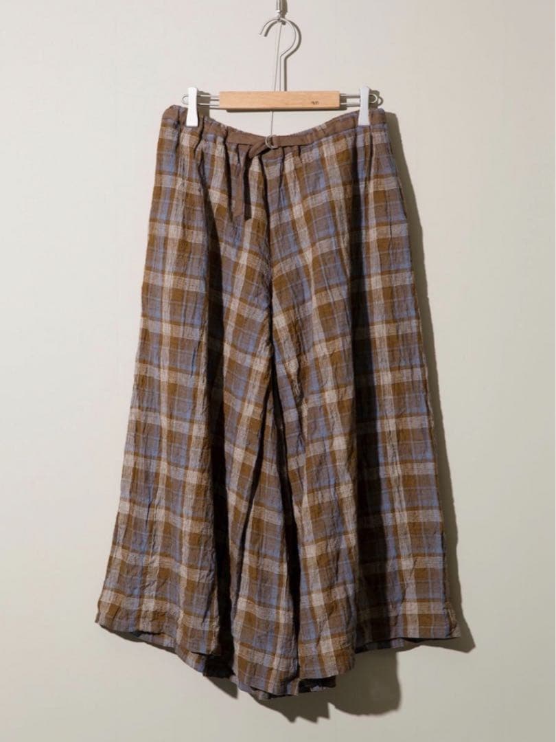 楽一番様　vlasblomme リネンキュロットパンツ