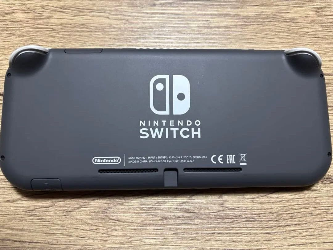 Switch Lite グレー 本体、専用ケース、充電器（スイッチライト）