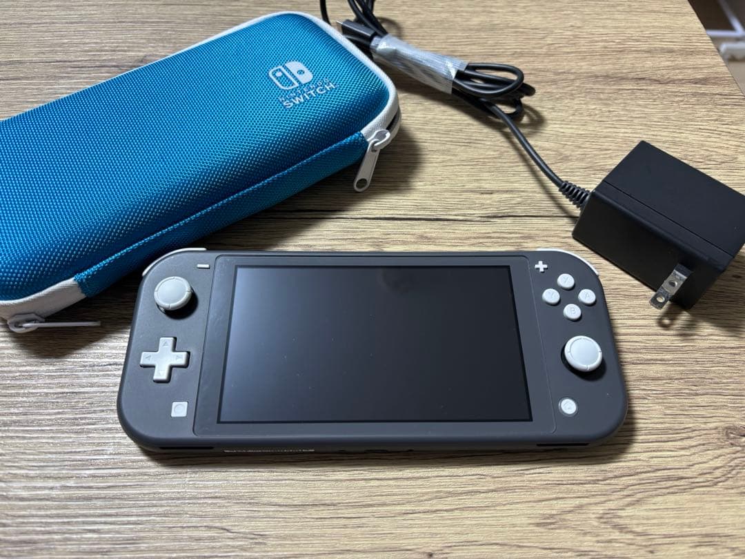 Switch Lite グレー 本体、専用ケース、充電器（スイッチライト）