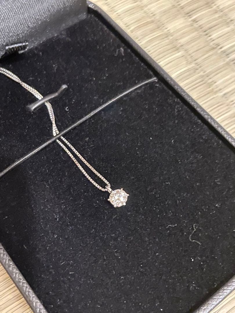 ダイヤモンド 0.3ct ネックレス PT900/PT850 プラチナ