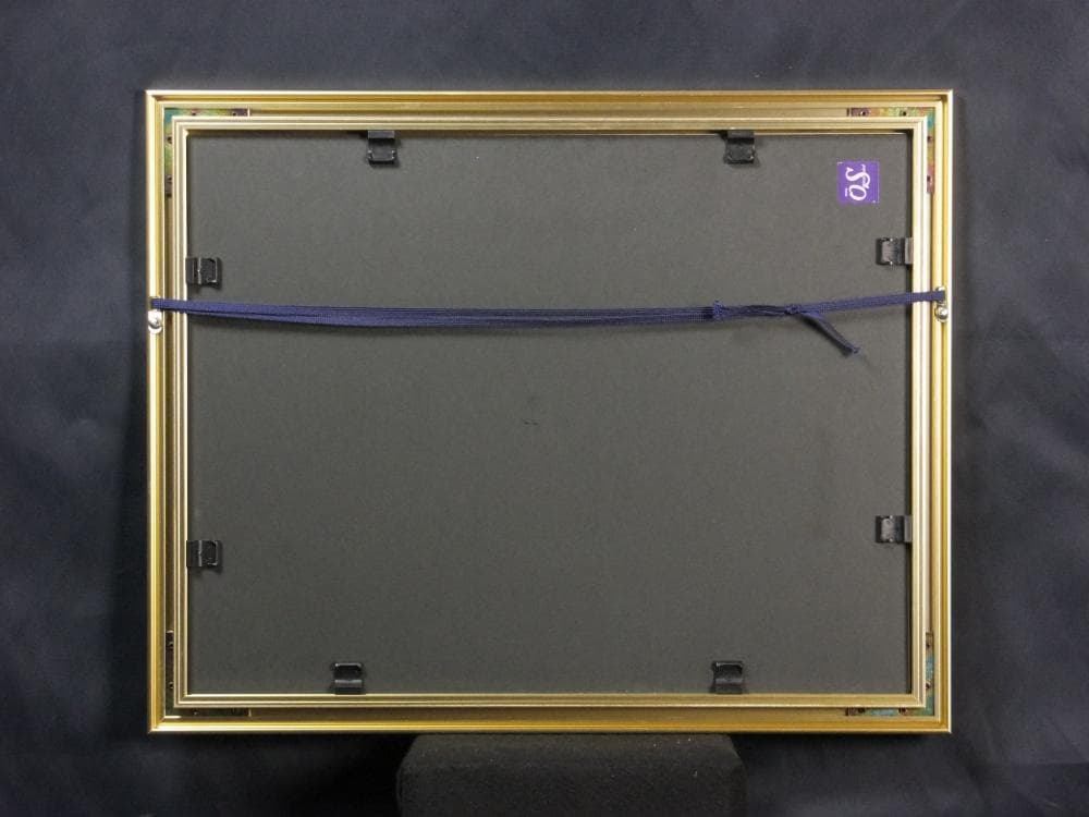 小杉小二郎　直筆サイン『巴里 コンコルド広場』リトグラフ 1996年 0720J