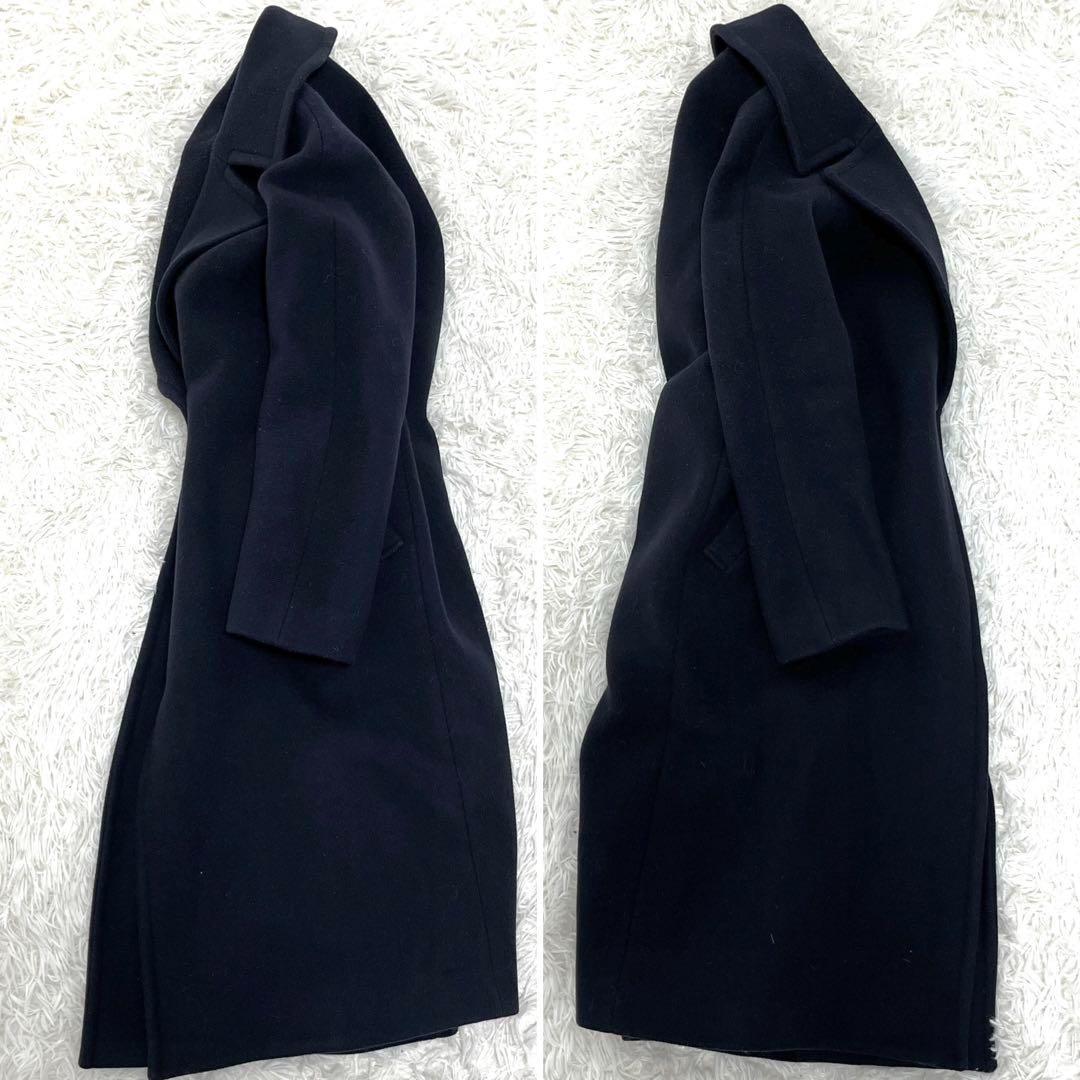 美品 ヴェルメイユパーイエナ チェスターコート 美シルエット レディース S