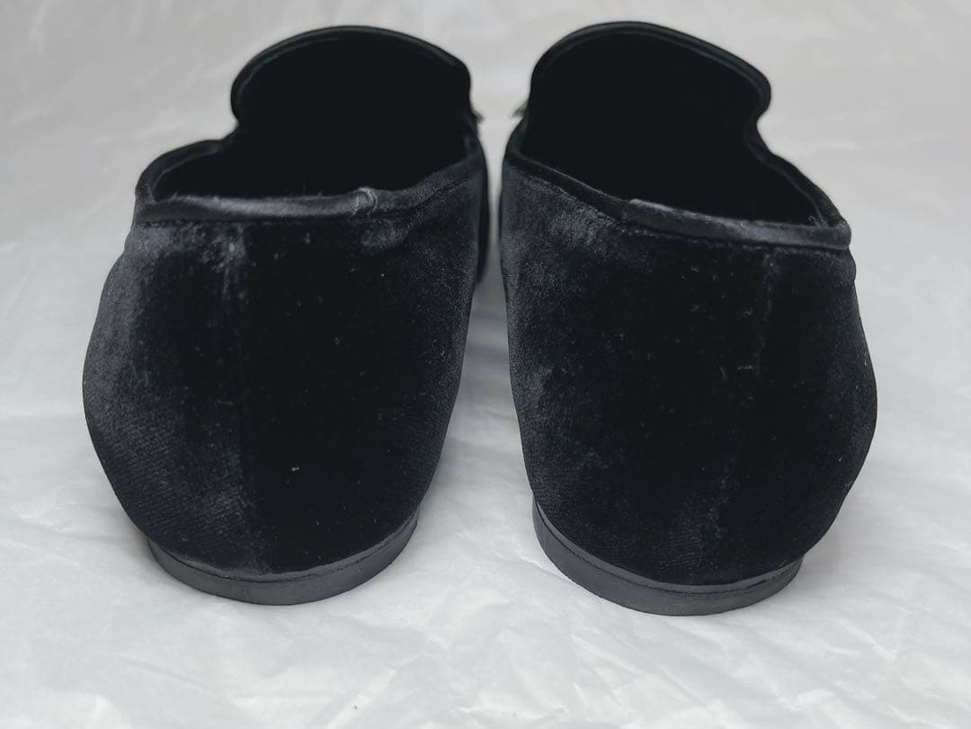 美品✨ロジェヴィヴィエ　ベルベットフラットシューズ　モチーフ　23〜23.5cm